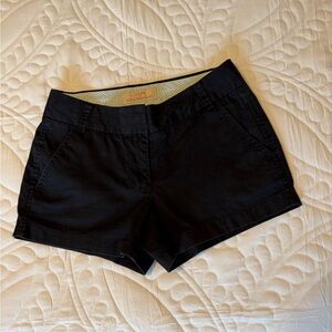 J. Crew Black Broken-in Chino Shorts